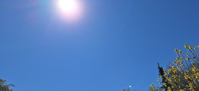 Ciel ensoleillé