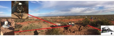 L’observatoire magnétique automatique de l’IRM installé en Argentine intègre 3 instruments géomagnétiques (un magnétomètre scalaire, un magnétomètre vectoriel et un Gyrodif, DIFlux automatique permettant d’automatiser la calibration vectorielle). Le traitement des données est automatisé de même que la transmission satellitaire des données en temps réel jusqu’au Centre de Physique du Globe de l’IRM.